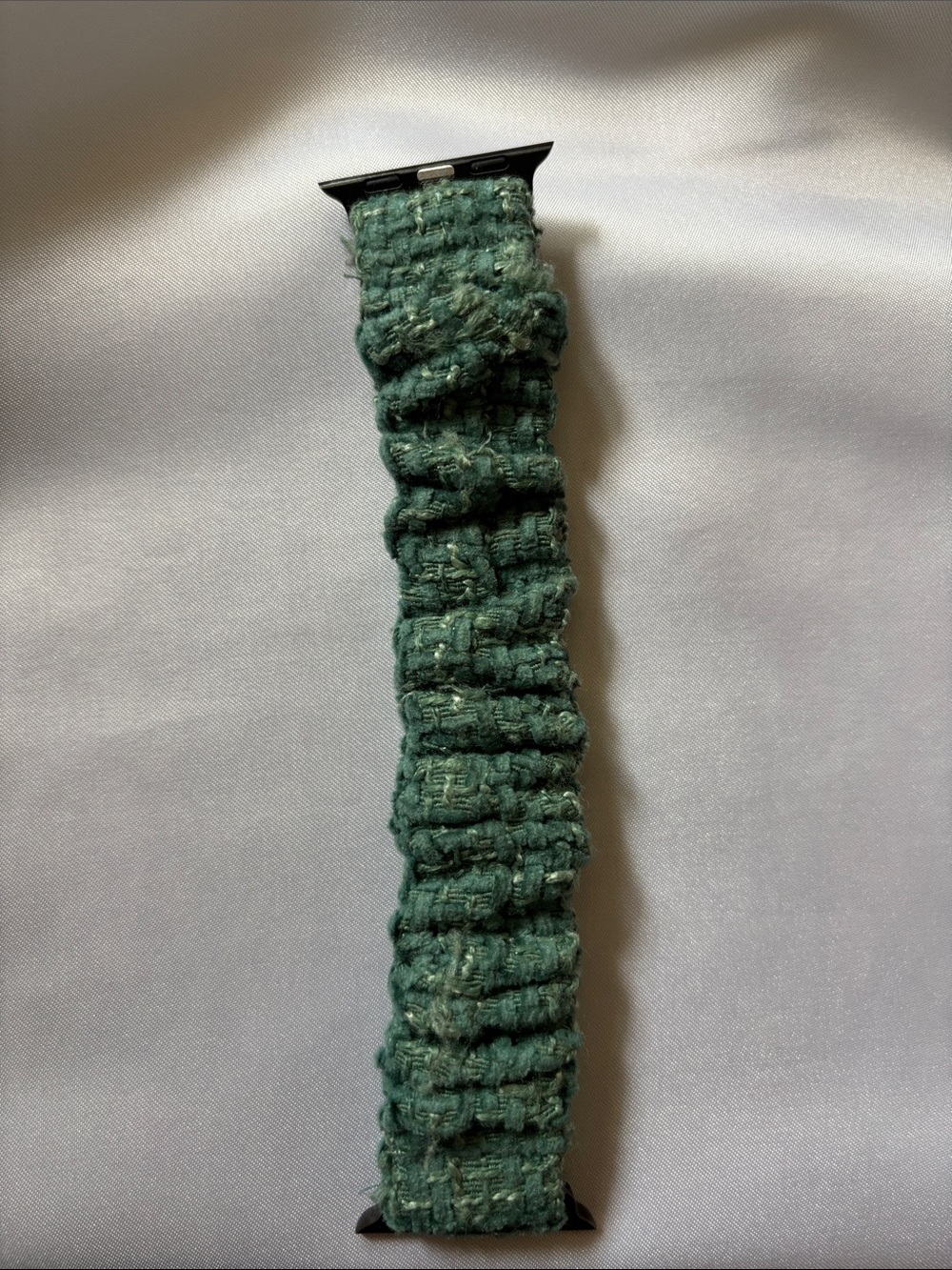 Andi Green Woven Apple Watch Band